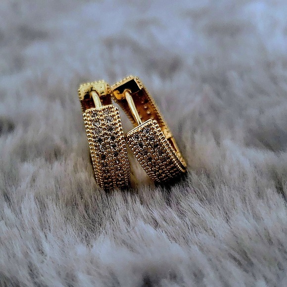 Gold Plated Hoop - Picture 10 of 10